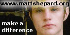 Matthew Shepard Tribute Page